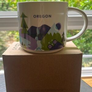 Starbucks Oregon Coffee Mug “You Are Here Collection” Out of Production